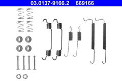 Zubehörsatz Bremsbacken Hinterachse für OPEL ASTRA F Stufenheck CC CORSA A TR B