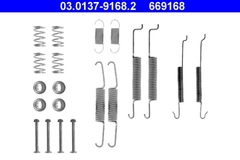 Zubehörsatz Bremsbacken Hinterachse für AUDI SEAT SKODA VW 80 B3 Stufenheck 90