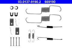 Zubehörsatz Bremsbacken Hinterachse für HONDA SUZUKI ACCORD IV CIVIC VII