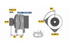 Lichtmaschine Generator für BMW