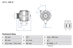 Lichtmaschine Generator für OPEL ASTRA H Caravan GTC Stufenheck FAMILY