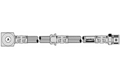 Bremsschlauch Vorderachse für OPEL VECTRA B CC Caravan