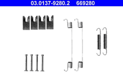 Zubehörsatz Bremsbacken Hinterachse für DAIHATSU NISSAN RENAULT TOYOTA CHARADE