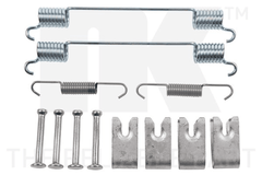 Zubehörsatz Bremsbacken Hinterachse für FIAT OPEL SEAT SKODA GRANDE PUNTO LINEA
