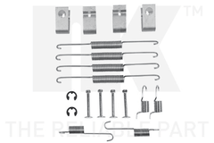 Zubehörsatz Bremsbacken Hinterachse für MAZDA KIA 626 II Coupe Hatchback