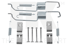 Zubehörsatz Bremsbacken Hinterachse für FORD MAZDA MAVERICK 626 V Hatchback