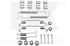 Zubehörsatz Bremsbacken Hinterachse für OPEL ASTRA F Stufenheck CC CORSA A TR B