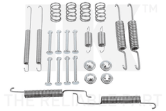 Zubehörsatz Bremsbacken Hinterachse für AUDI SEAT SKODA VW 80 B2 Stufenheck A2