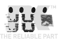 Zubehörsatz Scheibenbremsbelag Vorderachse für HYUNDAI KIA ACCENT IV Stufenheck