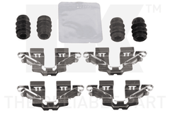 Zubehörsatz Scheibenbremsbelag Hinterachse für SUZUKI TOYOTA SWIFT IV SX4