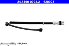 2x Warnkontakt Bremsbelagverschleiß Hinterachse für PORSCHE 911 Cabriolet Targa