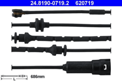 Warnkontakt Bremsbelagverschleiß Vorderachse für FIAT OPEL CROMA Kasten/Kombi