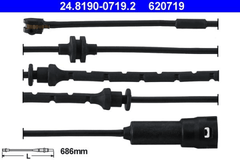 Warnkontakt Bremsbelagverschleiß Vorderachse für FIAT OPEL CROMA Kasten/Kombi