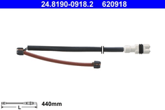 2x Warnkontakt Bremsbelagverschleiß Hinterachse für PORSCHE 911 Cabriolet Targa