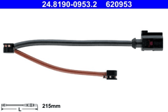 2x Warnkontakt Bremsbelagverschleiß Hinterachse für PORSCHE 911 Cabriolet Targa