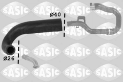 Ladeluftschlauch für OPEL CORSA D Kasten/Schrägheck
