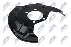 Spritzblech Bremsscheibe Hinterachse rechts für NISSAN RENAULT QASHQAI II SUV
