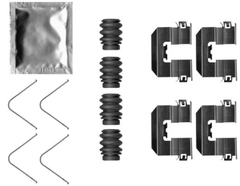 Zubehörsatz Scheibenbremsbelag Hinterachse für SSANGYONG HYUNDAI KIA XLV SUV