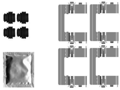 Zubehörsatz Scheibenbremsbelag Vorderachse für HYUNDAI KIA TUCSON SPORTAGE V