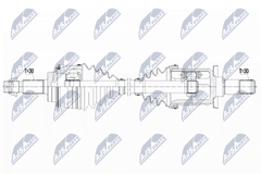 Antriebswelle Vorderachse für TOYOTA FORTUNER HILUX VIII Pick-up