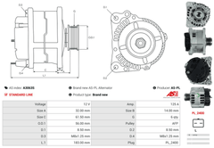 Lichtmaschine Generator für MITSUBISHI NISSAN OPEL RENAULT VOLVO CARISMA