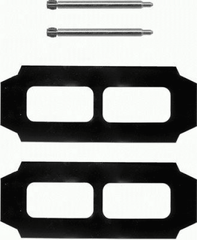 Zubehörsatz Scheibenbremsbelag Vorderachse für MERCEDES-BENZ PUCH G-KLASSE