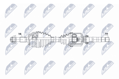 Antriebswelle Vorderachse rechts für CITROËN PEUGEOT JUMPER II Kasten