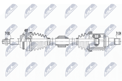 Antriebswelle Vorderachse links für TOYOTA AURION CAMRY Stufenheck