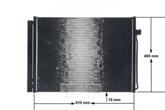 Kondensator Klimaanlage für BMW X5 X6