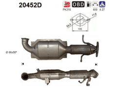 Katalysator für FORD C-MAX FOCUS II Turnier Stufenheck Cabriolet GALAXY MONDEO