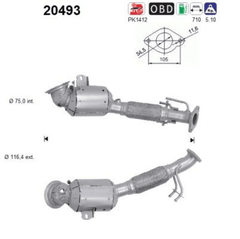 Katalysator für FORD FOCUS IV Stufenheck Turnier