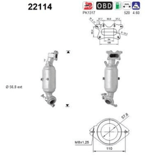 Katalysator für HONDA CR-V III