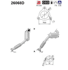 Katalysator für CITROËN MITSUBISHI PEUGEOT C4 AIRCROSS ASX OUTLANDER II Van