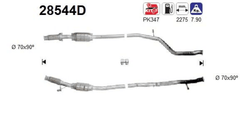 Katalysator für PEUGEOT 206 Schrägheck