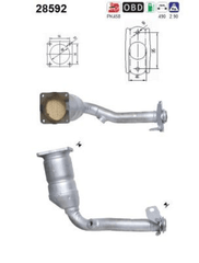 Katalysator für PEUGEOT 206 Schrägheck SW