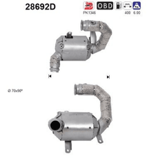 Katalysator für CITROËN OPEL PEUGEOT TOYOTA DS C4 PICASSO II SPACETOURER C5