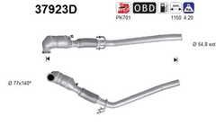 Katalysator für AUDI SEAT SKODA VW A3 Sportback ALTEA XL LEON TOLEDO III