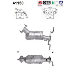 Katalysator hinten für ALFA ROMEO 147
