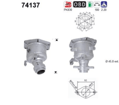 Katalysator für NISSAN MICRA III C+C NOTE