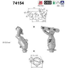 Katalysator vorne für NISSAN MICRA IV NOTE