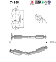 Katalysator für NISSAN QASHQAI / +2 I