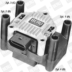 Zündspule für AUDI SEAT SKODA VW A1 Sportback A2 A3 Cabriolet A4 B5 Avant B6 B7