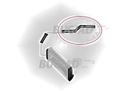 Ladeluftschlauch rechts für CITROËN FIAT PEUGEOT C1 JUMPER II Kasten