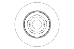 2x Bremsscheibe Vorderachse für TOYOTA YARIS