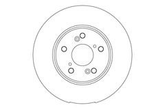 2x Bremsscheibe Vorderachse für HONDA HR-V