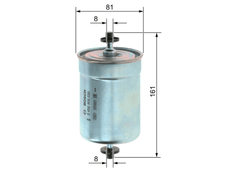 Kraftstofffilter für ALFA ROMEO AUDI AUSTIN BMW CITROËN DAIMLER FIAT FORD