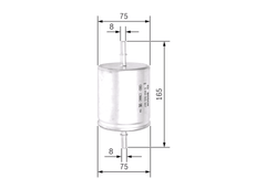 Kraftstofffilter für FORD MONDEO III Stufenheck Turnier TRANSIT Kasten