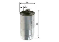 Kraftstofffilter für BMW OPEL LAND ROVER 3 Touring 5 X5 OMEGA B Caravan