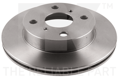 2x Bremsscheibe Vorderachse für TOYOTA STARLET