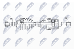 Antriebswelle Vorderachse links für OPEL ZAFIRA B Kasten/Großraumlimousine